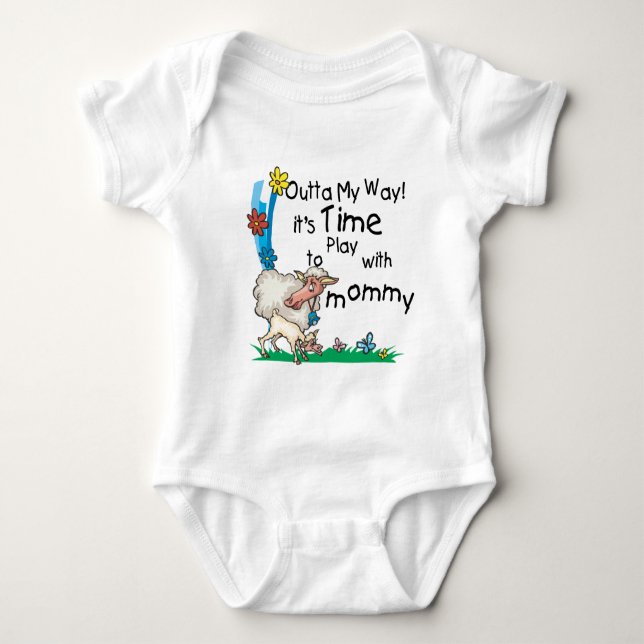 Dags att spela med Mamma 2 T-shirt (Framsida)