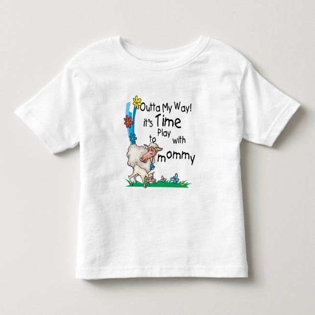 Dags att spela med Mamma 2 T-shirt (Framsida)