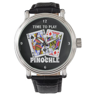 Dags att spela Pinochle Armbandsur