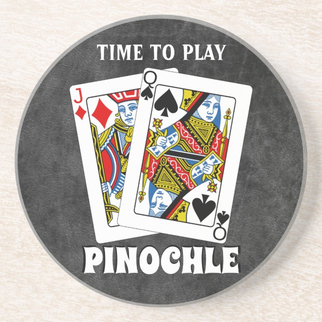 Dags att spela Pinochle Underlägg (Framsidan)