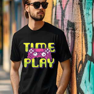 Dags att spela - Roligt och Snyggt T-Shirt för spe