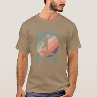 Dags att surfa Sport Vatten present T Shirt