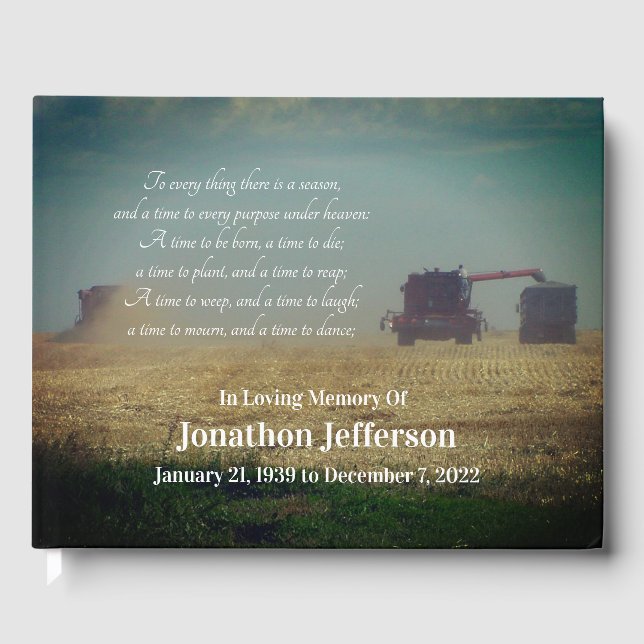 "Dags att ta tillvara" kombinerar i Fält-jordbruka Gästböcker (Framsida)