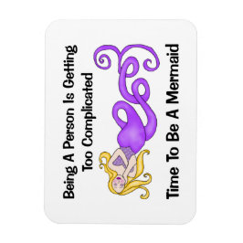 Dags att vara en Sjöjungfru Magnet