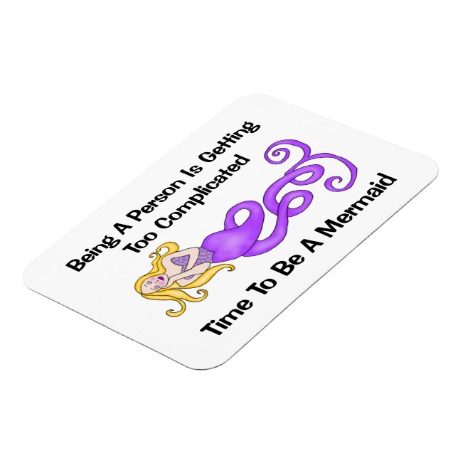 Dags att vara en Sjöjungfru Magnet (Vänstra Sidan)