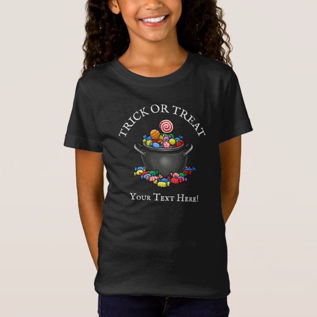 Dags för bus eller godis t shirt (Framsida)