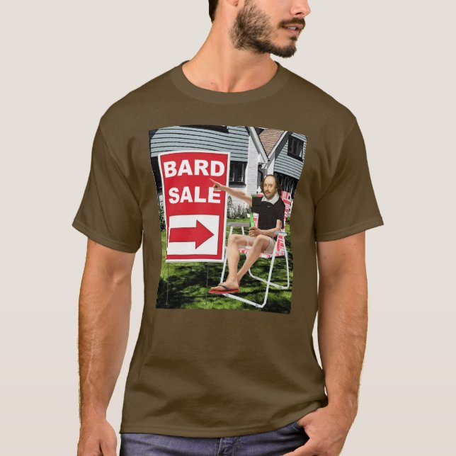Dags för en Bard Sale! T Shirt (Framsida)