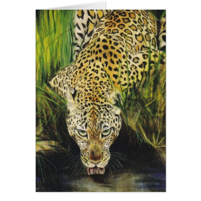 "Dags för en drink" Hälsningskort (Framsidan)