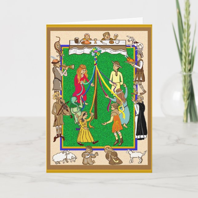 Dags för en firande kort (Framsida)