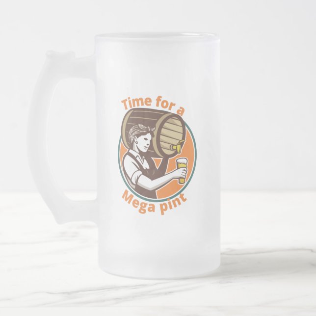 Dags för en megapunkt frostat ölglas (Vänster)