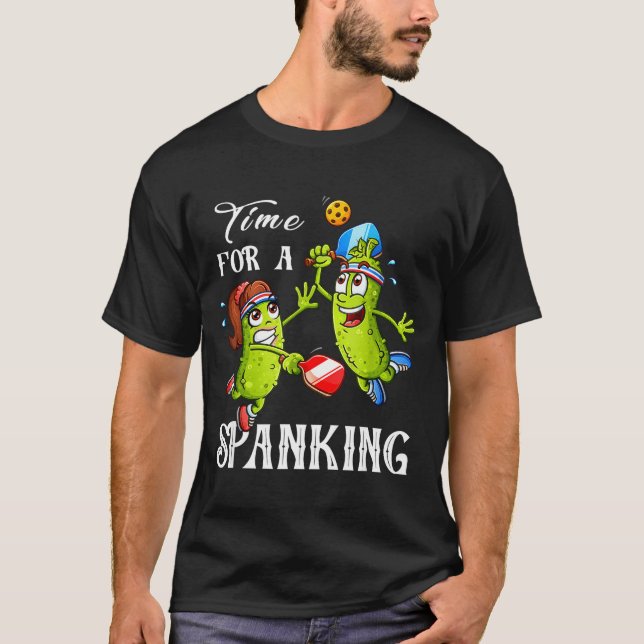 Dags för en rejäl sarkastisk för pickleball t shirt (Framsida)