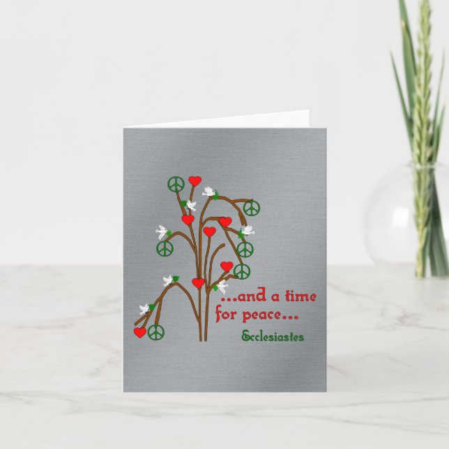 Dags för fred kort (Framsida)