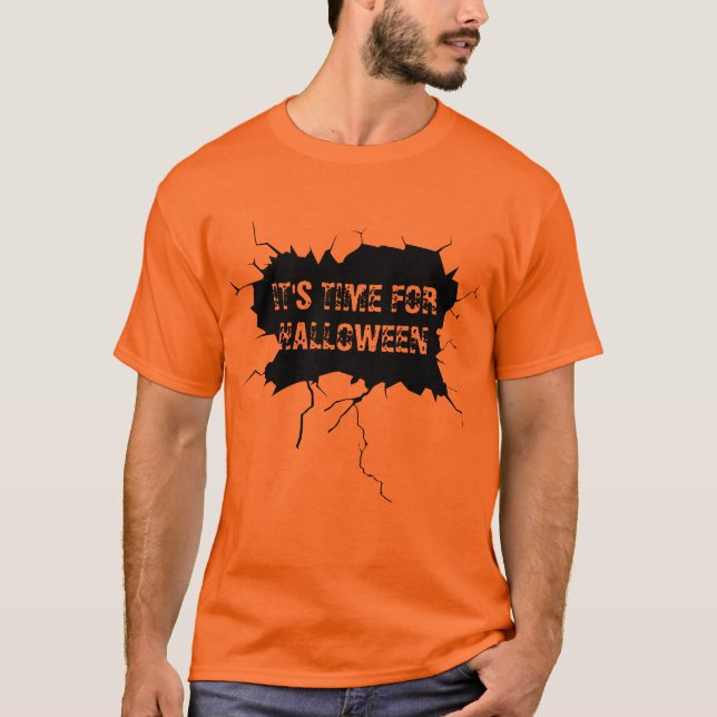 Dags för Halloween T-Shirt (Framsida)