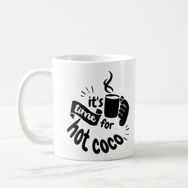 Dags för Hett Coco Kaffemugg (Vänster)