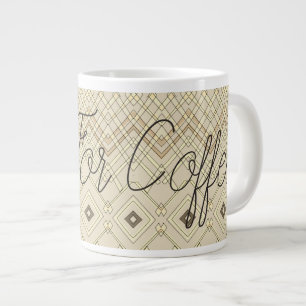 Dags för kaffe jumbo mugg