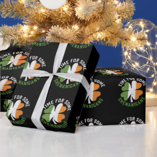 Dags för lite bus med klöver St Patrick's Day Presentpapper
