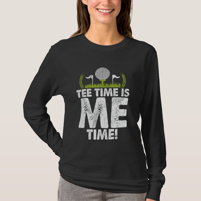 Dags för mig! Golf Mamma T Shirt (Framsida)