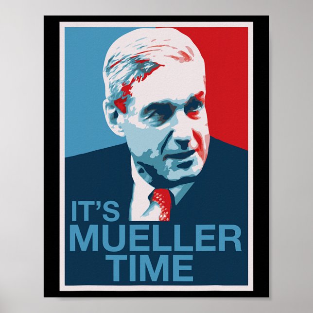 Dags för Mueller T-shirt  Poster (Framsidan)