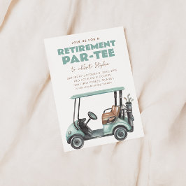 Dags för Par-Tee Golf Pensionärsfest Inbjudan