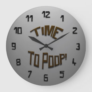 Dags för Poop! Klocka