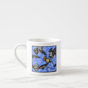 Dags för skallbatsar - Popgoth mardröms Surreal Espressomugg