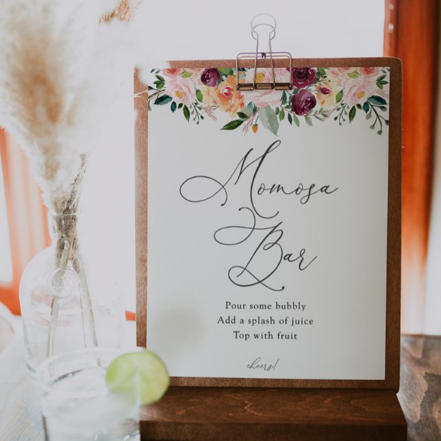 Dags för te Momosa Barskylt (Skapare uppladdad)