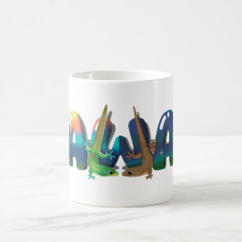 DAGS- OCH KVÄLL HAWAII GECKOS KAFFEMUGG