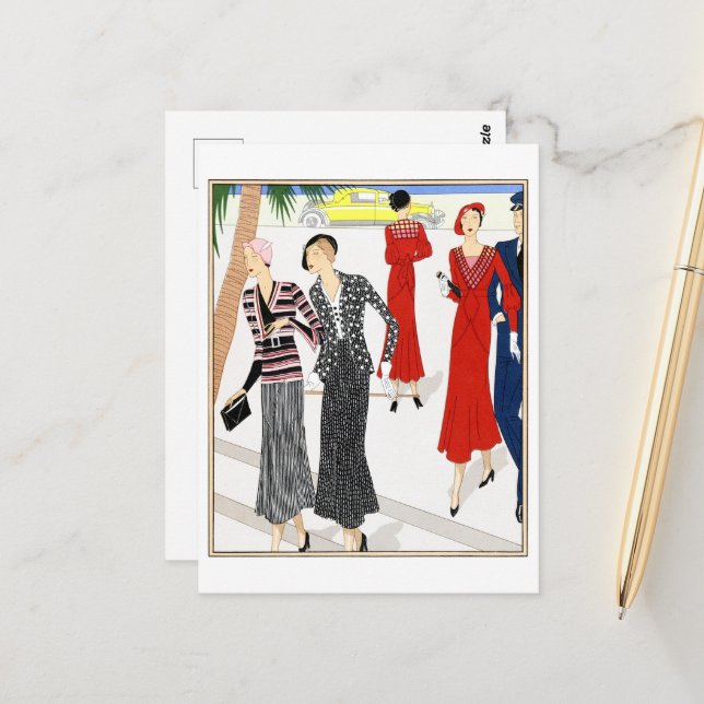 Dagsadresser från Noxa och Aine-Montaillé Postcard Vykort (Fram/Back In Situ)