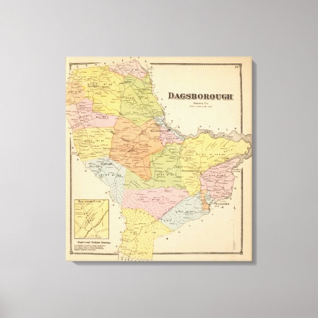 Dagsborough Canvastryck (Framsida)