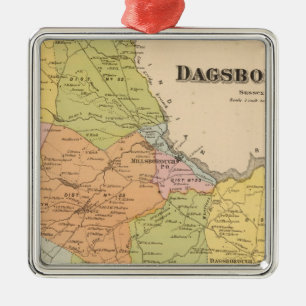 Dagsborough Julgransprydnad Metall