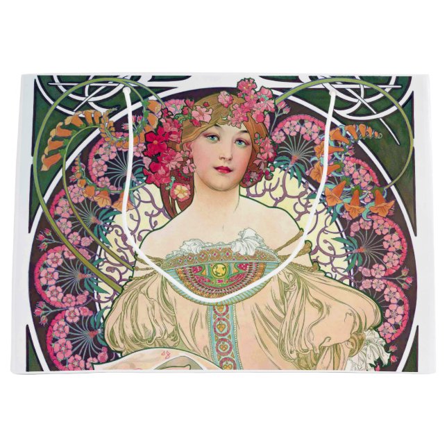 Dagsdröm (Vår), Mucha (Framsidan)
