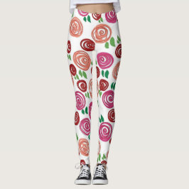 Dagsdrömrosor Leggings