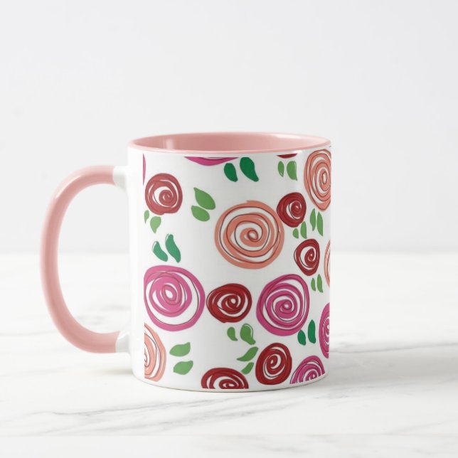 Dagsdrömrosor Mugg (Vänster)