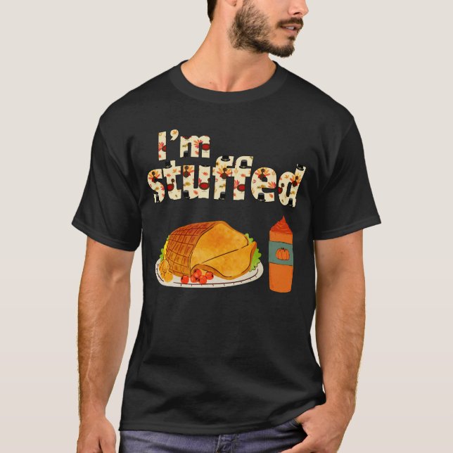 Dagsfesten Thansgiving T Shirt (Framsida)