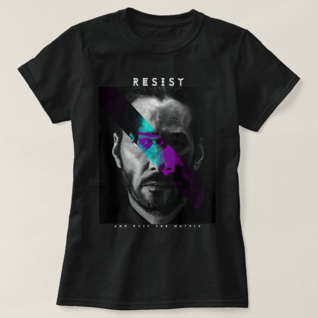 Dagsgåva till Keanu Art Reeves-gåvor till Movie Fl T Shirt (Design framsida)