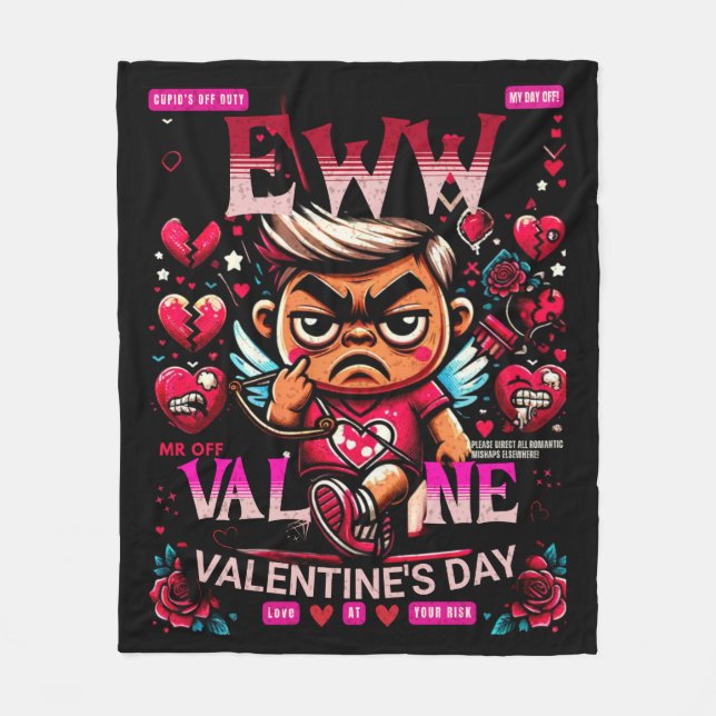 Dagsgåvor från alla hjärtans dagar fleecefilt (Framsidan)