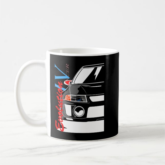 Dagsgåvor Lancer Evolution IV Kaffemugg (Vänster)
