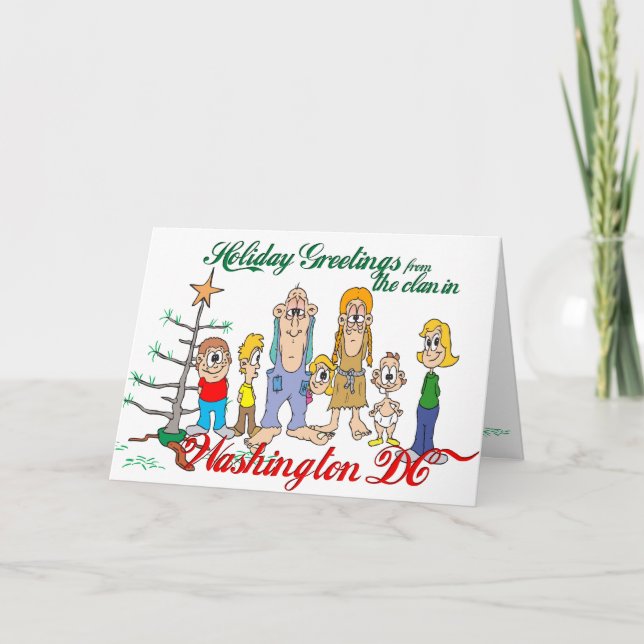 Dagshälsningar från DC Helgkort (Framsida)