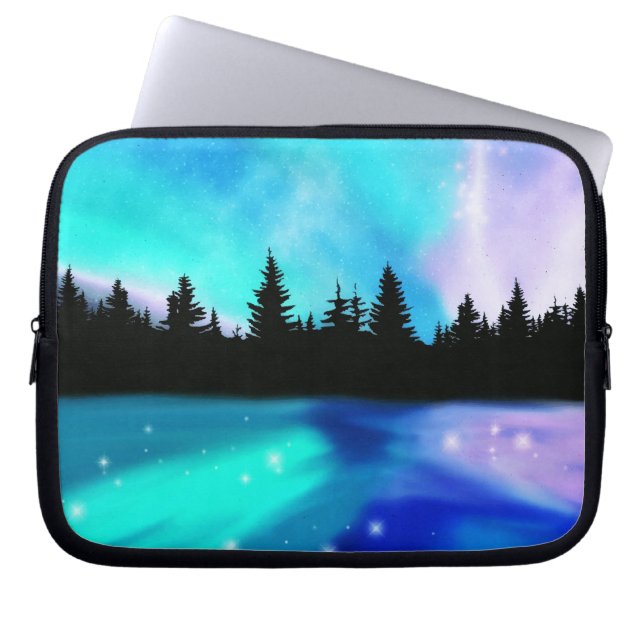 Dagsjupöveri Laptop sleeve (Framsidan)