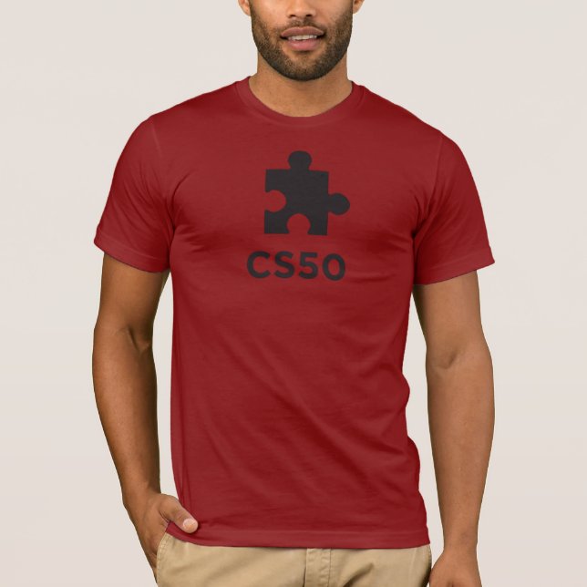 Dagskjorta för pussel CS50 T-shirt (Framsida)