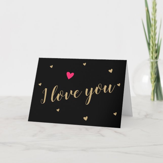 Dagskort för Cute Valentine Kort (Framsida)