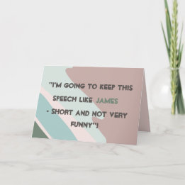 Dagskort för skilsmässor i lycklig tack kort