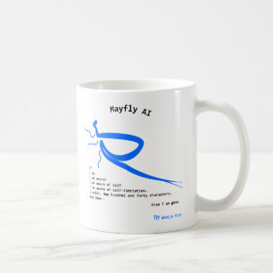Dagslända AI Kaffemugg