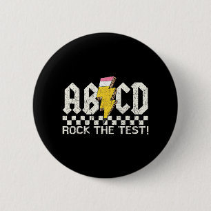 Dagslärartesten Retro Abcd Sten testdag Schoo Knapp