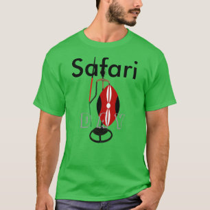 Dagssafari Kenya Hakuna Matata För nördarna T-shir T-shirt