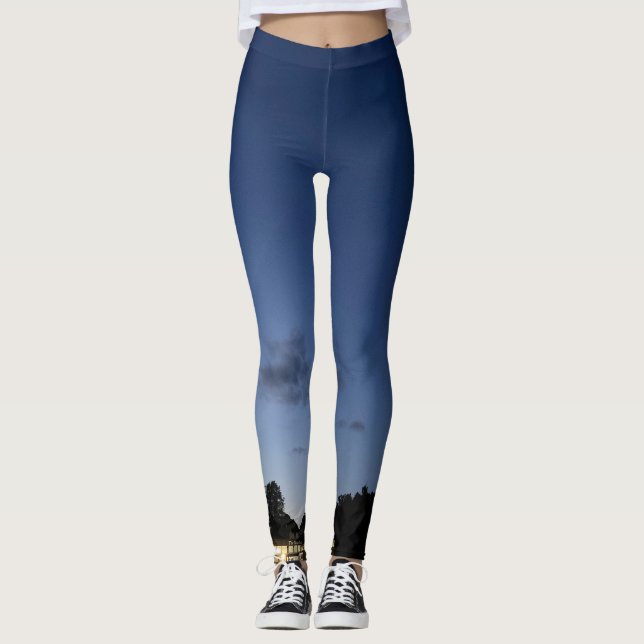 Dagsseriens moln efter AskStudio Leggings (Framsida)