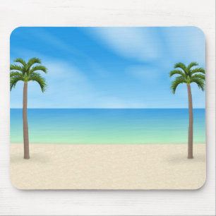 Dagstrandplats: Beställnings- Mousepad Musmatta