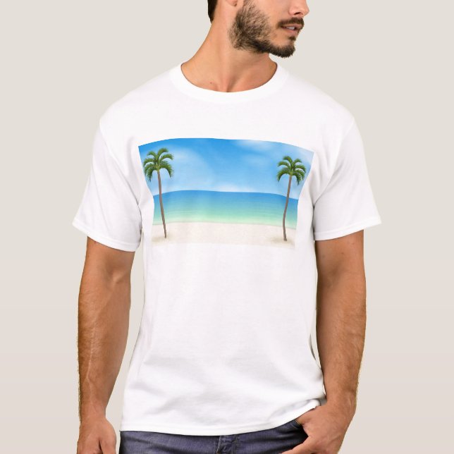 Dagstrandplats: Tee Shirt (Framsida)