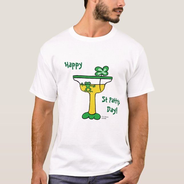 DagT-tröja för St Pattys T Shirt (Framsida)
