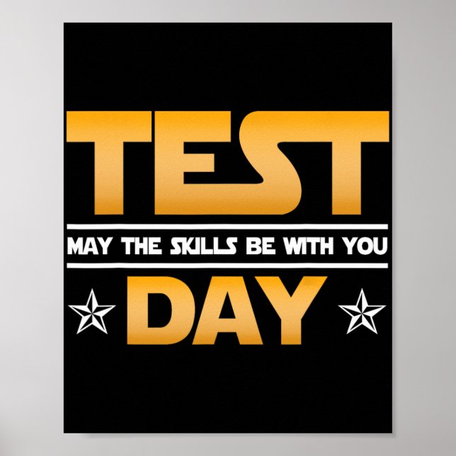 Dagtest - kan det vara med dig skolorna poster (Framsidan)